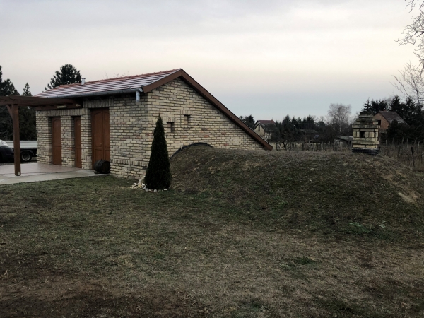 Imregi Bor Kúria borospince és tároló építése