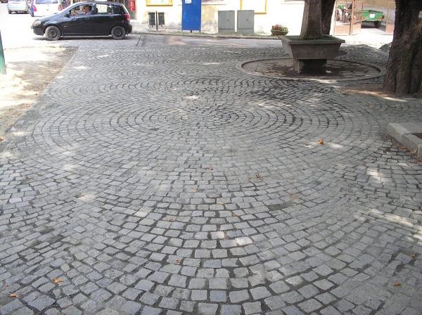 Zebegény Petőfi tér átépítés 2