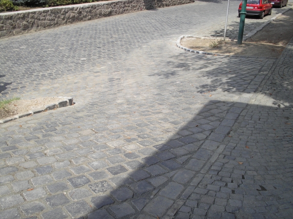 Zebegény Petőfi tér átépítés
