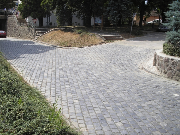 Zebegény Petőfi tér átépítés
